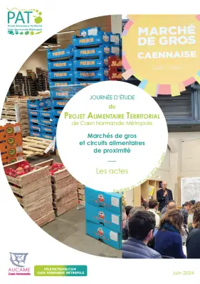 Journée d'étude du PAT sur les marchés de gros et circuits alimentaires de proximité