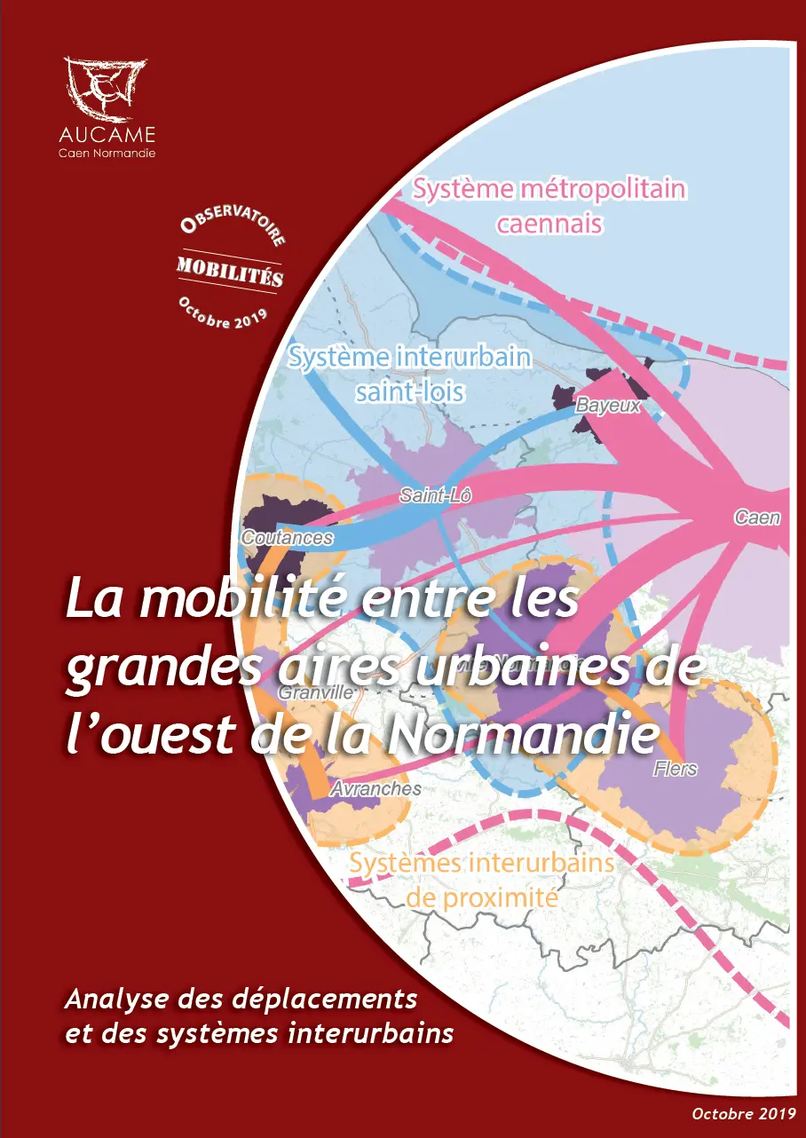 La mobilité entre les grandes aires urbaines de l’ouest de la Normandie