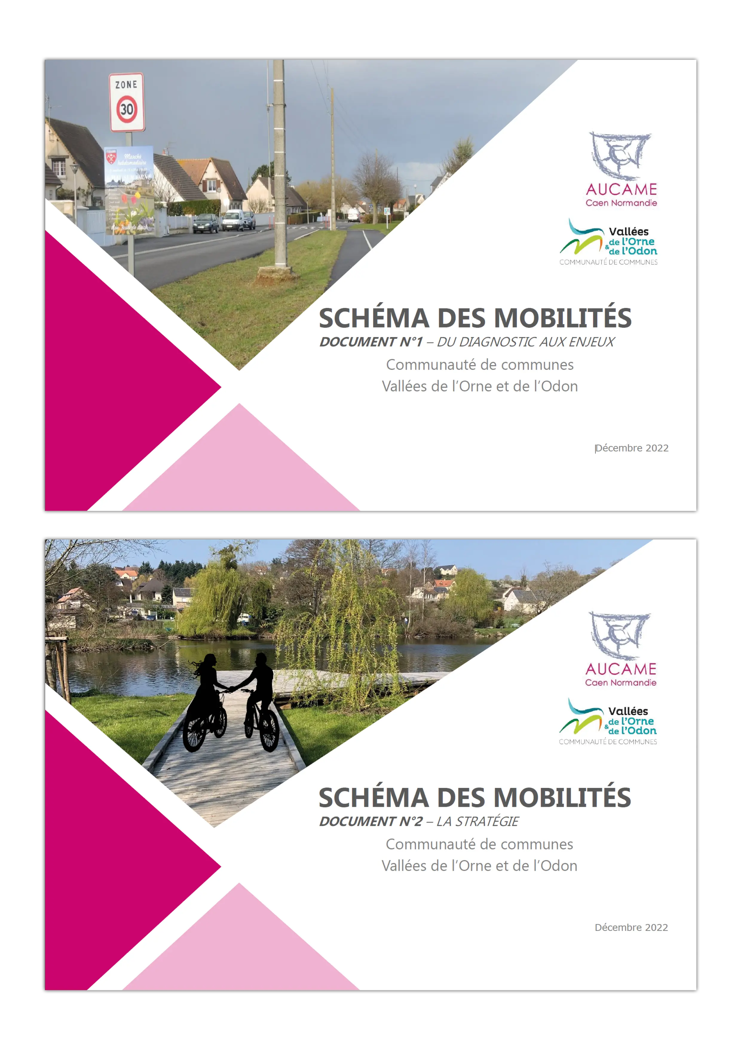 Schéma des mobilités des Vallées de l'Orne et de l'Odon (diagnostic et stratégie)