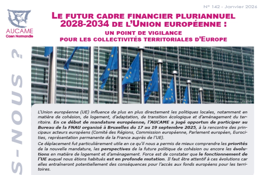 QSN #142 - Le futur cadre financier pluriannuel 2028-2034 de l’Union européenne