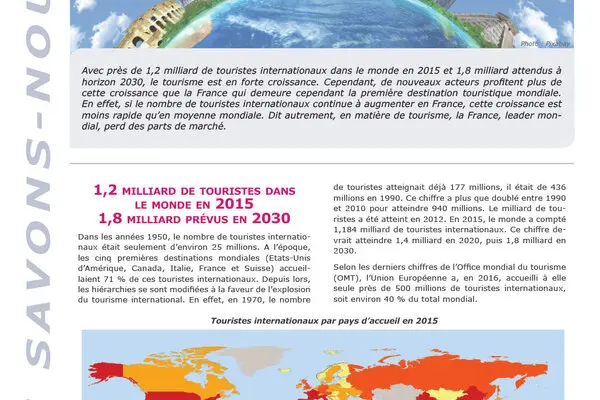 QSN #99 : L'explosion du tourisme mondial depuis 1950