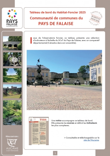 Les chiffres de la CC du Pays de Falaise