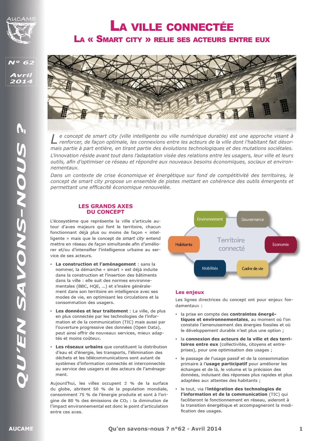 La ville connectée : la  smart city  relie ses acteurs entre eux