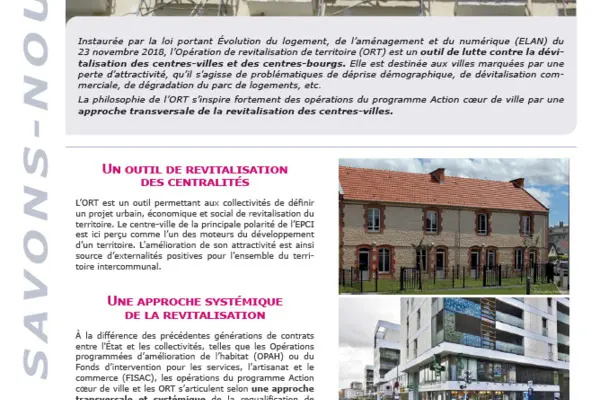 QSN # 129 - L’Opération de revitalisation de territoire (ORT)