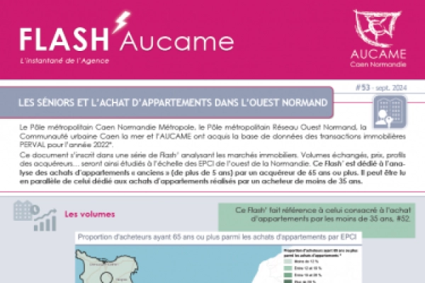 Flash' #53 : Les séniors et l’achat d’appartements dans l’ouest normand