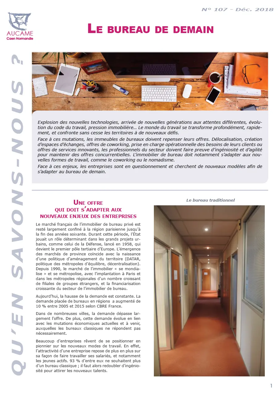 QSN #107 - Le bureau de demain