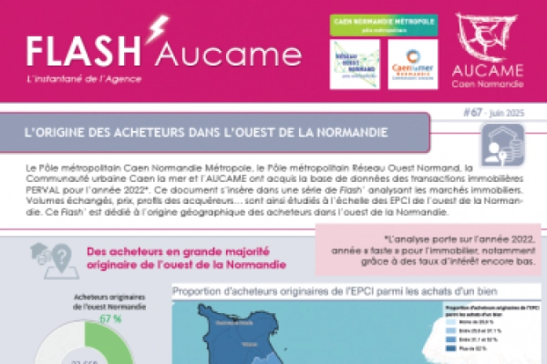 Flash' #67 : L'origine des acheteurs dans l'ouest de la Normandie