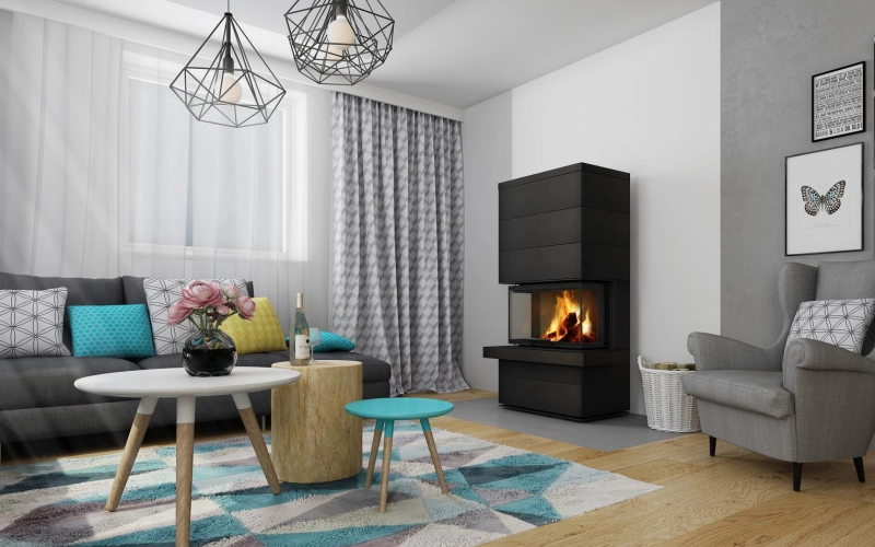 Poêle à bois Cara C