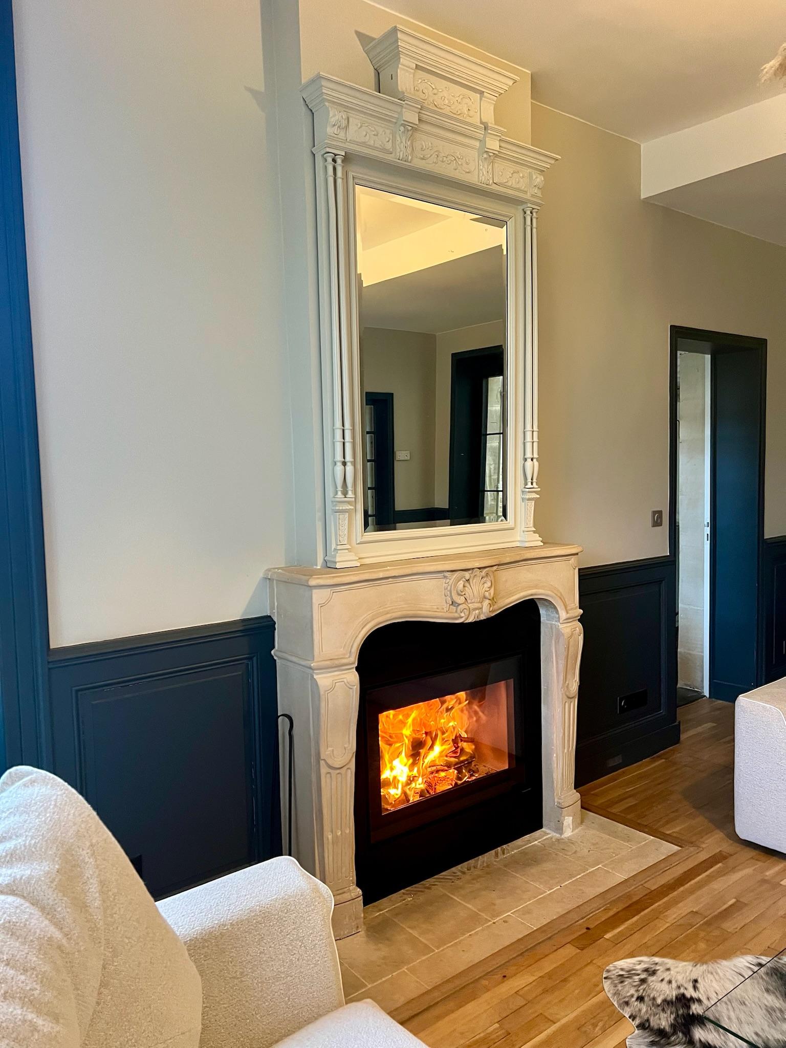 Installation d’un poêle à bois Scan 1004 Box à Bény-sur-Mer