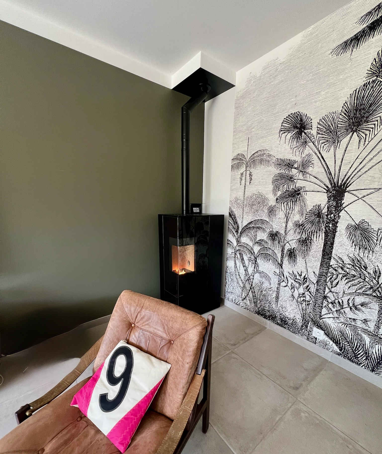 Installation d’un poêle à granulés Rika Connect Edge en Normandie