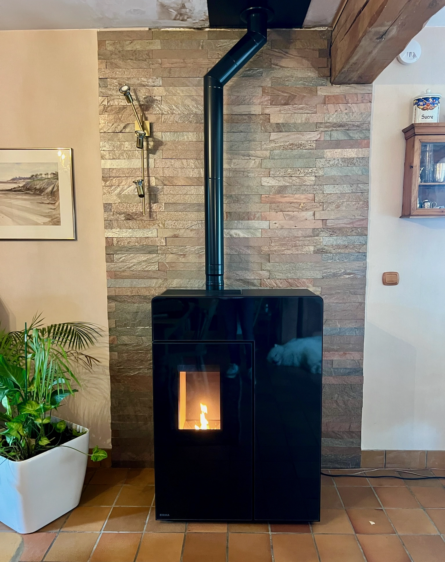 Poêle à granulés RIKA DOMO : élégance et performance en Normandie