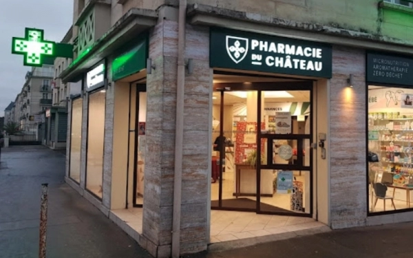 Refonte du site vitrine de la Pharmacie du Château à Caen.